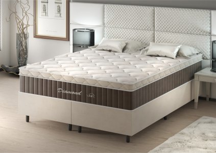COLCHAO VIERO DIAMOND MASSAGEADOR MOLAS ENSACADAS 138X33