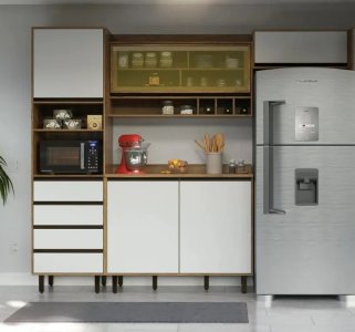 Armário cozinha Confort Batrol 2.60 de largura