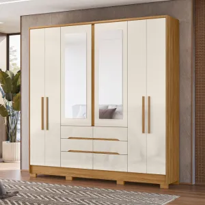 GUARDA ROUPA SAN FRANCISCO COM ESPELHO 2,16X2,22X47