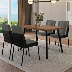 CJ SALA DE JANTAR CARRARO MESA STELLAR 4 CAD HUG 120X80