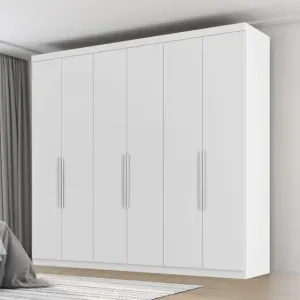 GUARDA ROUPA CASAL 6 PORTAS EVIDENCE