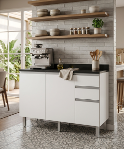 BALCAO BATROL CLASS BRANCO 3 GAV 1,20