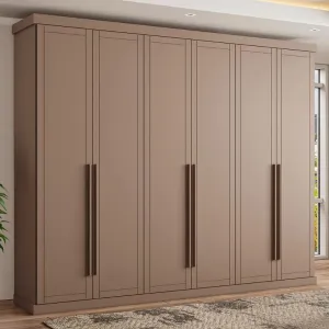 GUARDA ROUPA CAPRI CARRARO C/ ESPELHO