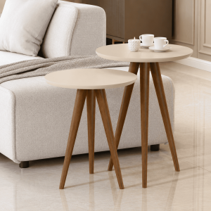MESA DE APOIO 2 PEÇAS BECHARA 8003 LUXO